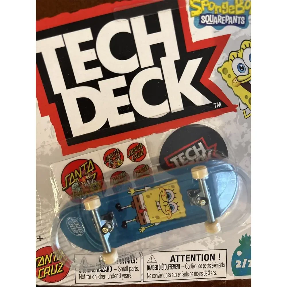 TECH DECK SANTA CRUZ SKATEBOARDS SPONGEBOB SQUAREPANTS Fingerboard 2/7